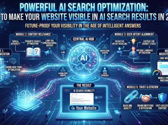 Powerful AI Search Optimization: How to Make Your Website Visible in AI Search Results in 2026