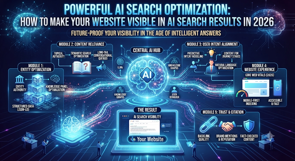 Powerful AI Search Optimization: How to Make Your Website Visible in AI Search Results in 2026