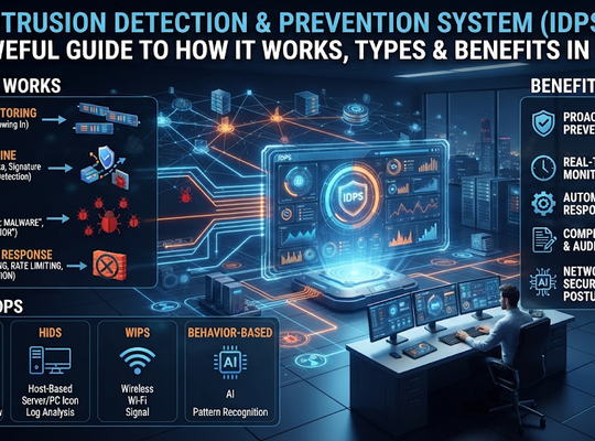 Intrusion Detection and Prevention System (IDPS): Powerful Guide to How It Works, Types & Benefits in 2026