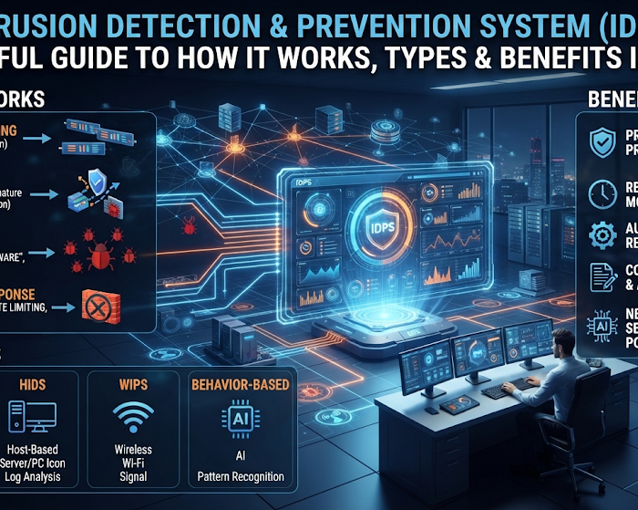 Intrusion Detection and Prevention System (IDPS): Powerful Guide to How It Works, Types & Benefits in 2026