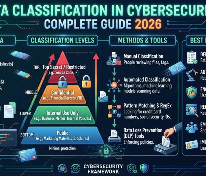Data Classification in Cybersecurity: Types, Levels, Methods, and Best Practices Complete Guide 2026