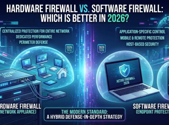 Hardware Firewall vs Software Firewall: Which Is Better in 2026?