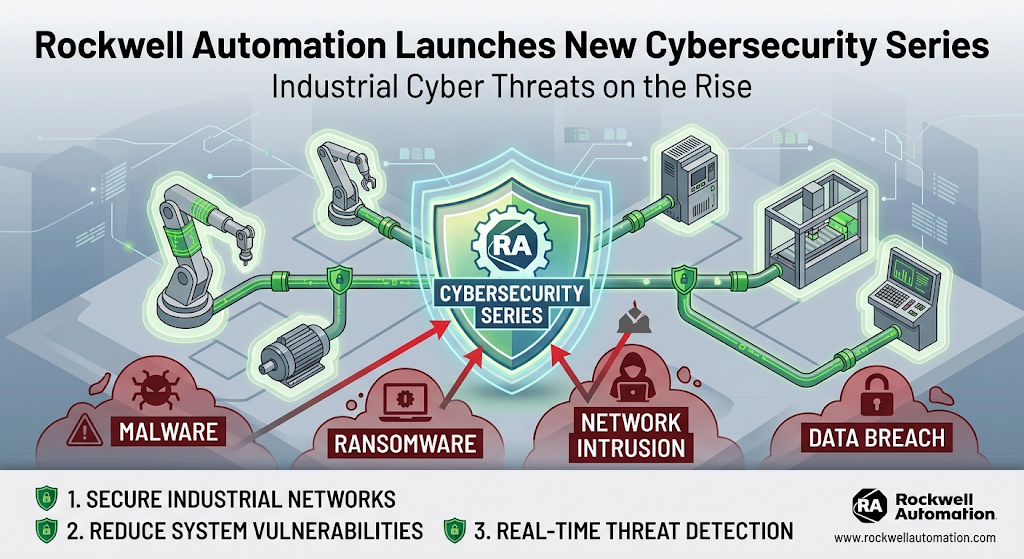 Rockwell Automation Launches New Cybersecurity Series as Industrial Cyber Threats Rise