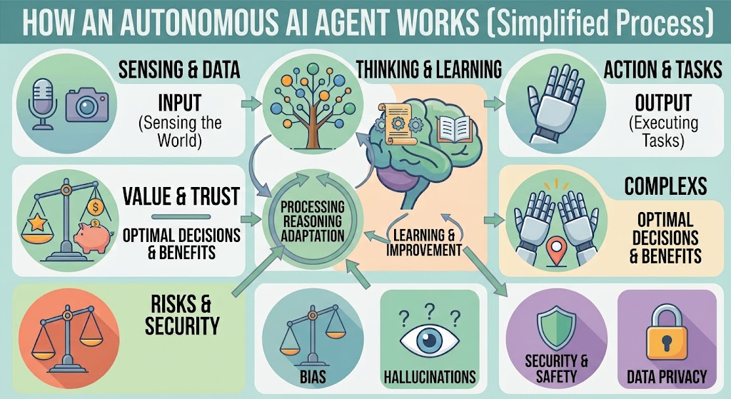 How Does an Autonomous AI Agent Work?