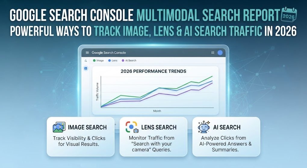 Google Search Console Multimodal Search Report: Powerful Ways to Track Image, Lens & AI Search Traffic in 2026