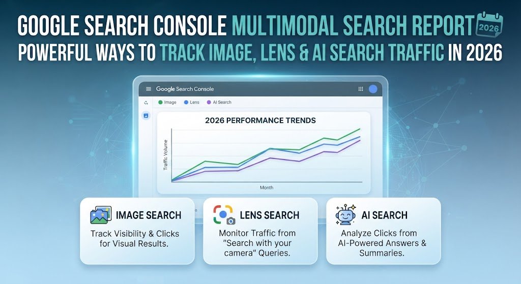 Google Search Console Multimodal Search Report: Powerful Ways to Track Image, Lens & AI Search Traffic in 2026